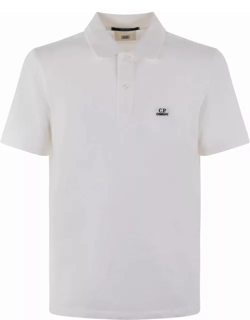 Polo Shirt C.p. Company In Cotton Piqué