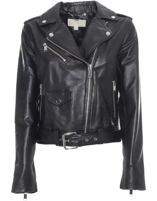 MICHAEL Michael Kors Black Leather Jacket