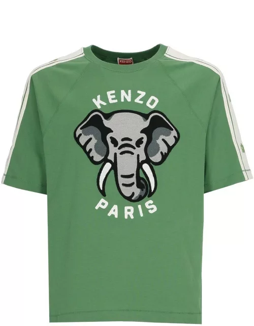 Kenzo Elephant Crewneck T-shirt