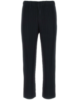 Homme Plissé Issey Miyake Midnight Blue Polyester Pant