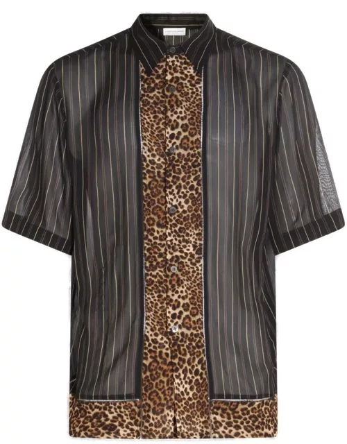 Dries Van Noten Panelled Button-up Shirt