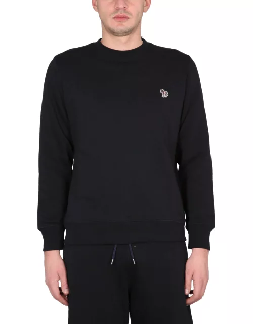 PS by Paul Smith Sweatshirt With Zebra Embroidery