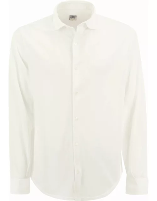 Fedeli Robert - Cotton Piqué Shirt