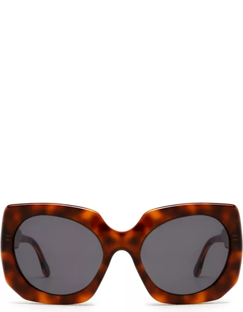Marni Eyewear Jellyfish Lake Blonde Havana Sunglasse