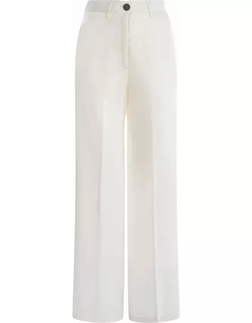 Forte_Forte Trousers Forte Forte my Pants In Silk Satin