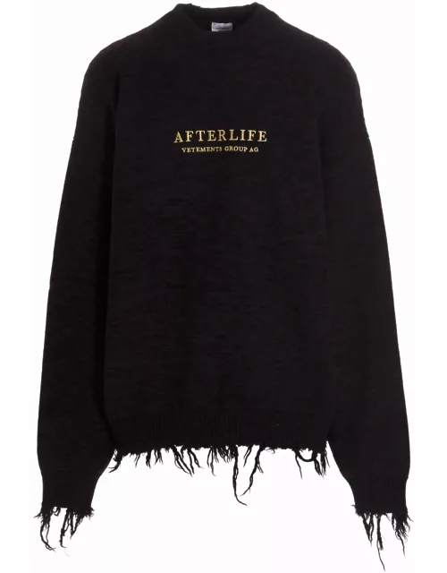 VETEMENTS afterlife Sweater