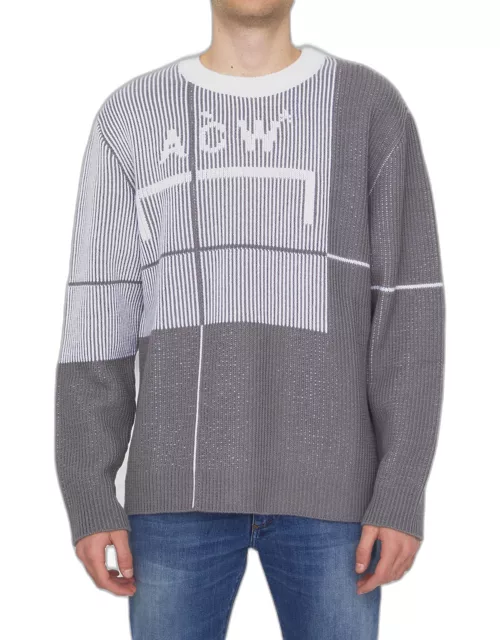 A-COLD-WALL Grid Sweater