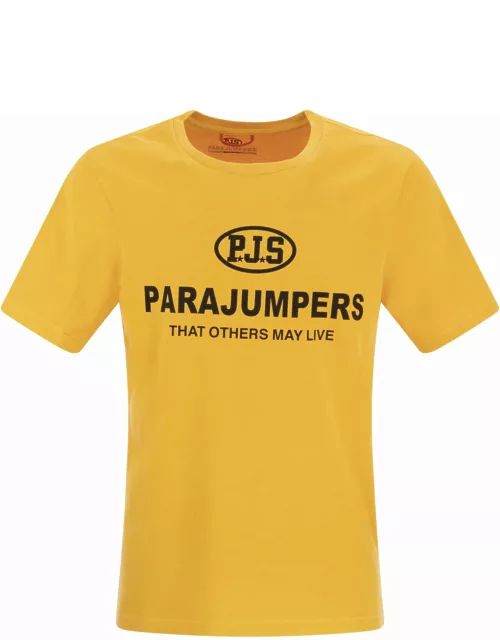 Parajumpers Toml - T-shirt With Front Lettering