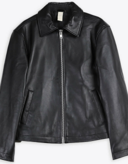 Sunflower Sport Leather Jacket Black leather biker jacket - Sport leather jacket