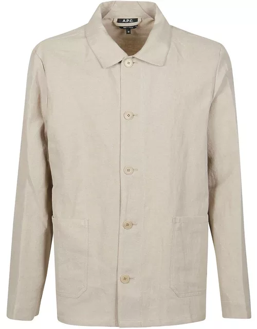 A.P.C. Long Sleeved Buttoned Jacket