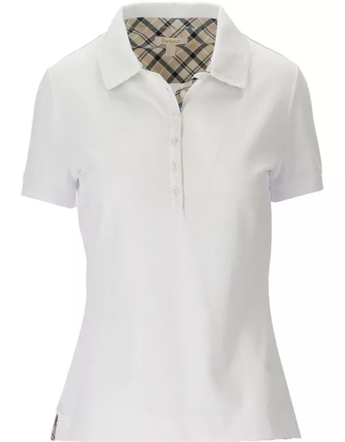 Barbour Buttoned Short Sleeved Polo Shirt