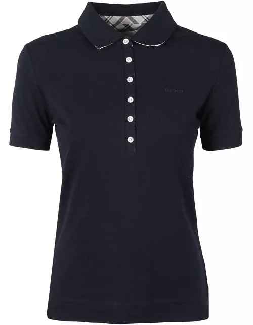 Barbour Buttoned Short Sleeved Polo Shirt