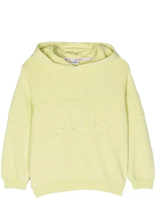 GCDS Mini Lime Sweatshirt Unisex