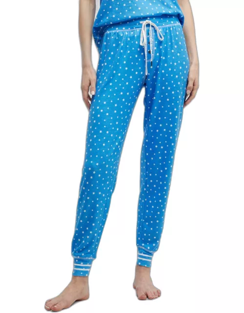 Blue Star Printed Pajama Pant