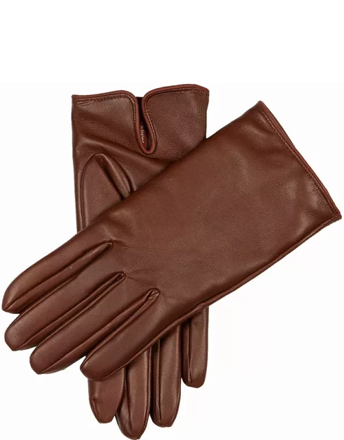 Dents Men's Cashmere Lined Leather Gloves In Eng Tan