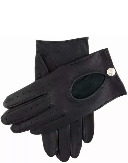 Dents Men's Leather Driving Gloves In Navy