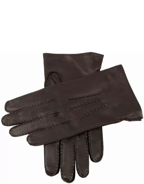 Dents Men'S Heritage Handsewn Silk-Lined Leather Gloves In Brown