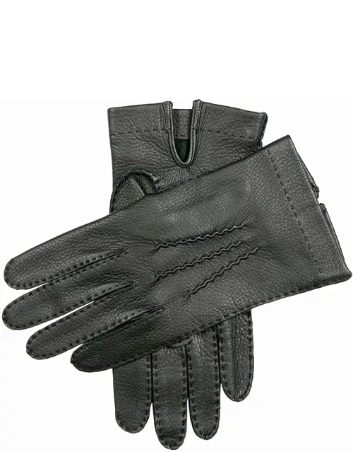 Dents Men's Handsewn Unlined Deerskin Leather Gloves In Hunter