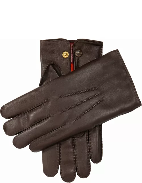Dents Men'S Heritage Handsewn Cashmere-Lined Leather Gloves In Brown