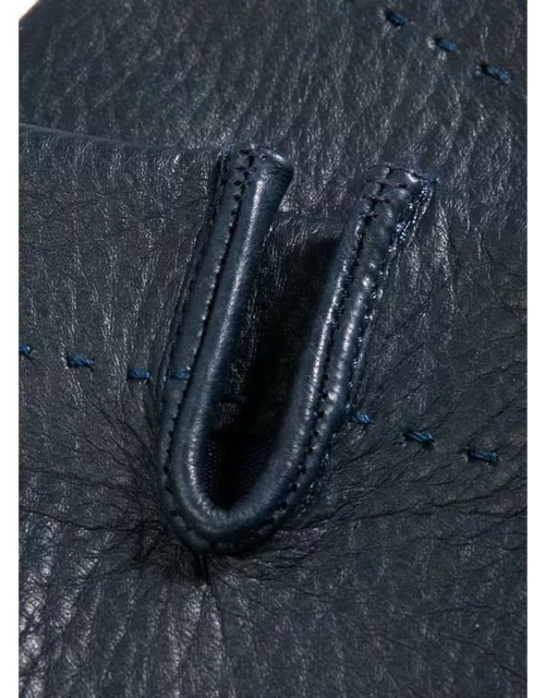 Dents Women's Unlined Deerskin Leather Gloves In Black