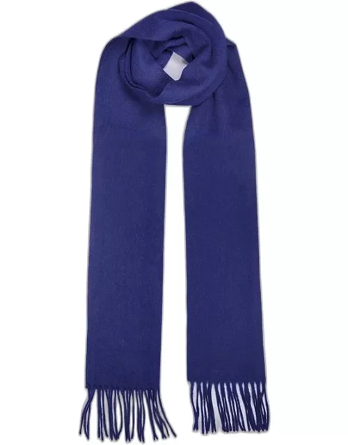 Dents Men's Lambswool Scarf With Gift Box In Navy