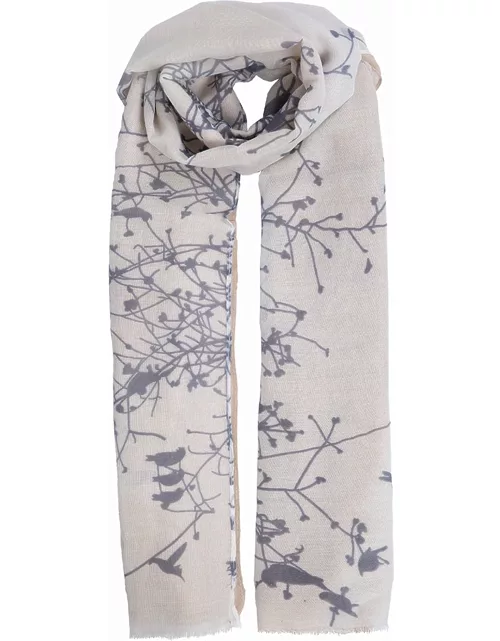Dents Women's Woodland Print Scarf In Natura