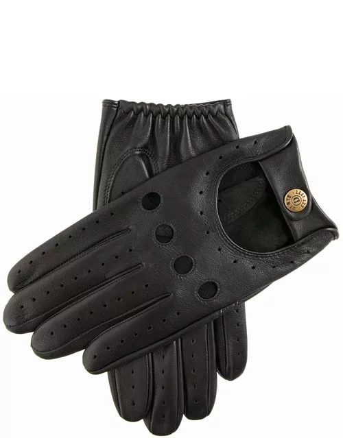 Dents Men's Classic Leather Driving Gloves In Black