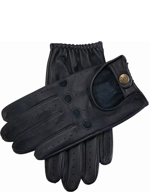 Dents Men's Leather Driving Gloves In Navy