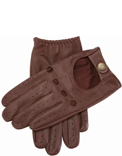 Dents Men's Leather Driving Gloves In Tan