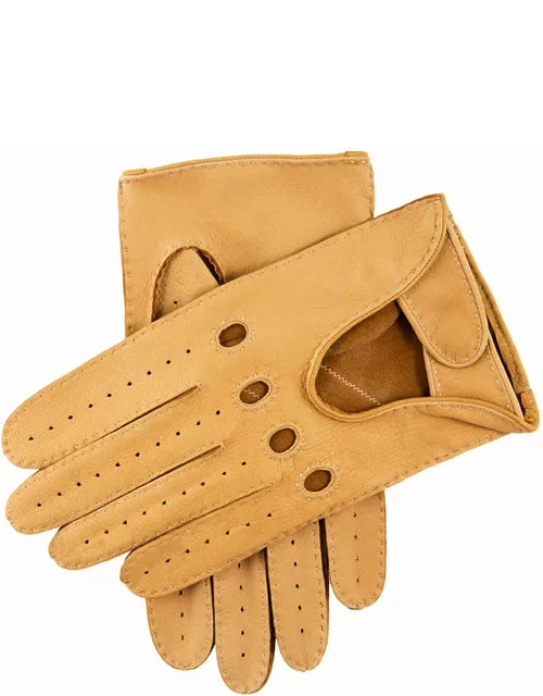 Dents Men's Deerskin Leather Driving Gloves In Chamoi