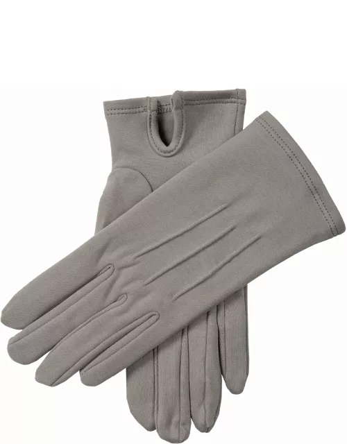 Dents Men'S Cotton Blend Gloves In Grey