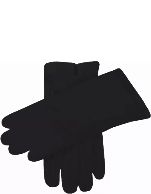 Dents Men's Cotton Gloves In Black