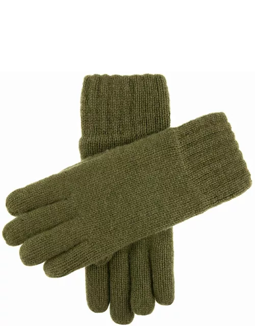 Dents Men's Thinsulate Lined Knitted Gloves In Olive