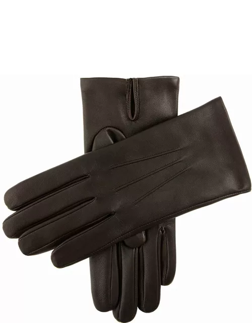 Dents Men's Classic Cashmere Lined Leather Gloves In Brown