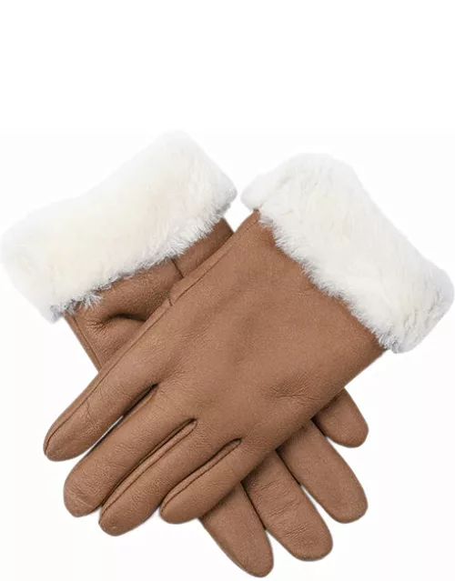Dents Women's Sheepskin Gloves In Came