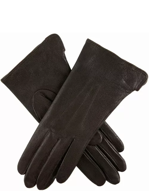 Dents Women's Imipec Leather Gloves In Mocca