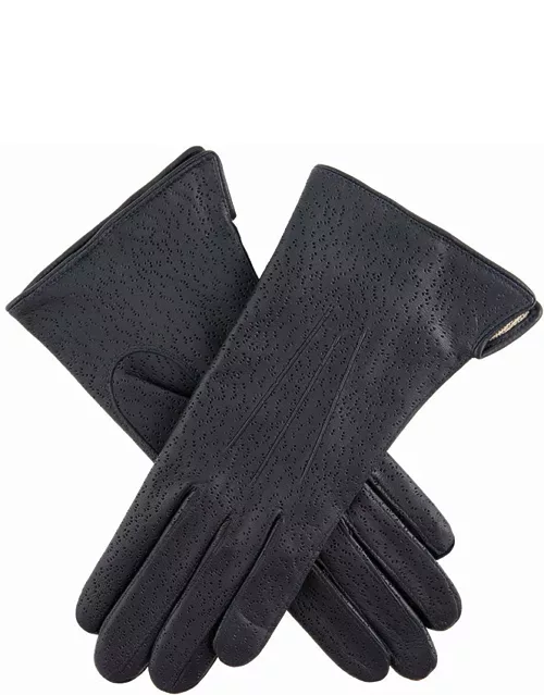Dents Women's Imipec Leather Gloves In Navy