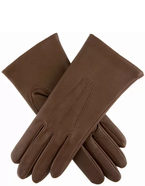 Dents Women's Classic Leather Gloves In Chestnut