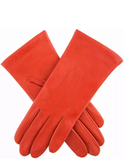 Dents Women's Classic Leather Gloves In Chilli