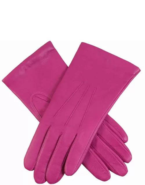 Dents Women's Classic Leather Gloves In Hot Pink