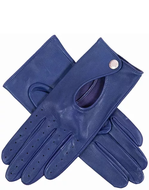 Dents Women's Leather Driving Gloves In Marine