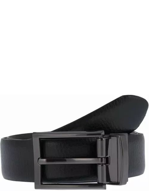 Dents Men's Reversible Grainy Leather Belt In Black/brown