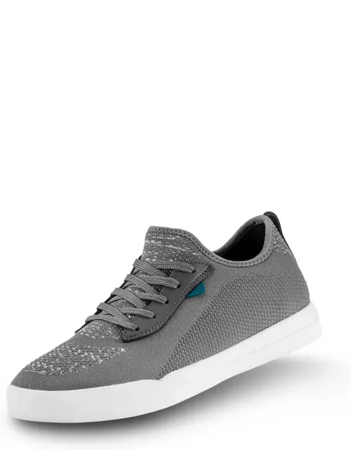 Vessi Waterproof - Knit Sneaker Shoes - Concrete Grey - Men's Weekend - Concrete Grey