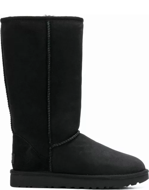 Black suede boots Classic Tall II