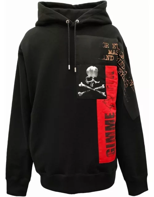 Mastermind Japan black hooded sweatshirt