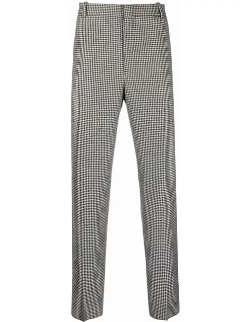 Houndstooth tailored pant
