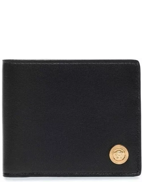 Medusa logo bi-fold wallet