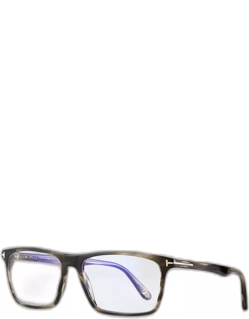 Men's FT5681-BM56 Blue Light Blocking Optical Glasse
