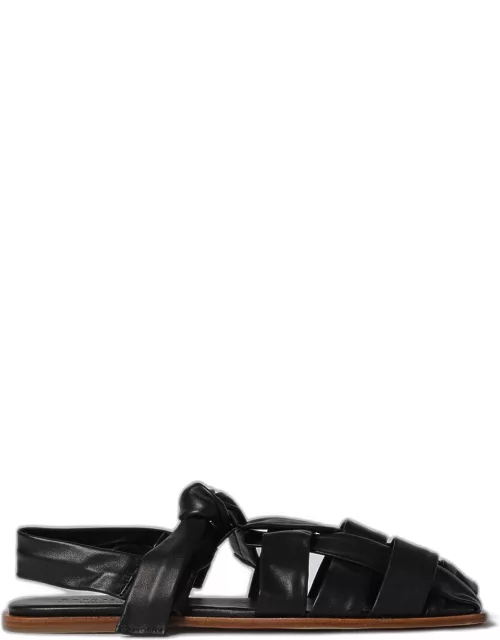 Flat Sandals HEREU Woman color Black