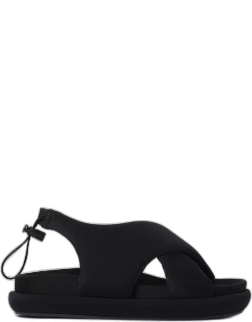 Flat Sandals GIA BORGHINI Woman colour Black